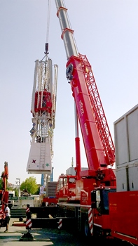 Grove GMK5220 heads to the fairground for first job in Germany