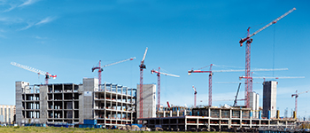 Potain Tower Cranes at Avia Park