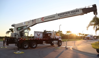 National Crane tours with World Trade Center foundation