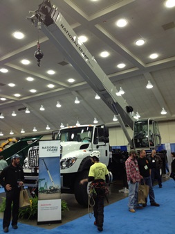 National Crane to display 1400A boom truck at TCI Expo 2013