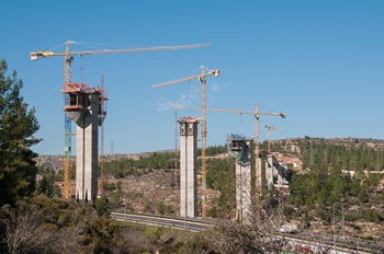 Potain Tower Cranes in Israel