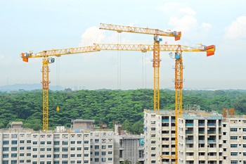 Potain MCT 385 cranes assist in Singapore’s new method of prefabricated construction-1