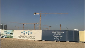 NFT supplies Potain cranes to new tech hub in the Middle East