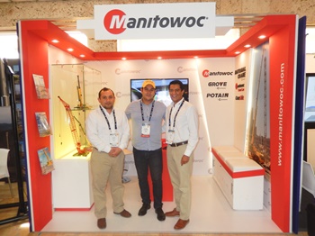 Manitowoc presents new cranes and technologies at Colombias-14th-National-Congress-of-Infrastructure-1