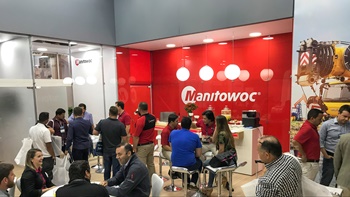 Manitowoc welcomes visitors at M and T Expo 2018 in Sao Paulo 1