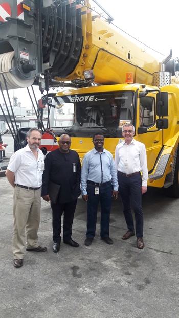 Nigerian natural gas plant adds two Grove GMK5130-2 cranes