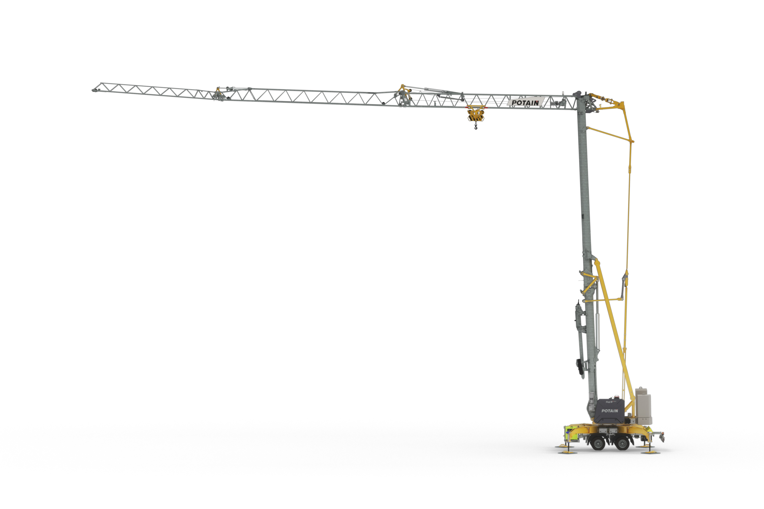 Manitowoc launches Potain Hup  M 28-22 at Batimat 2019-2