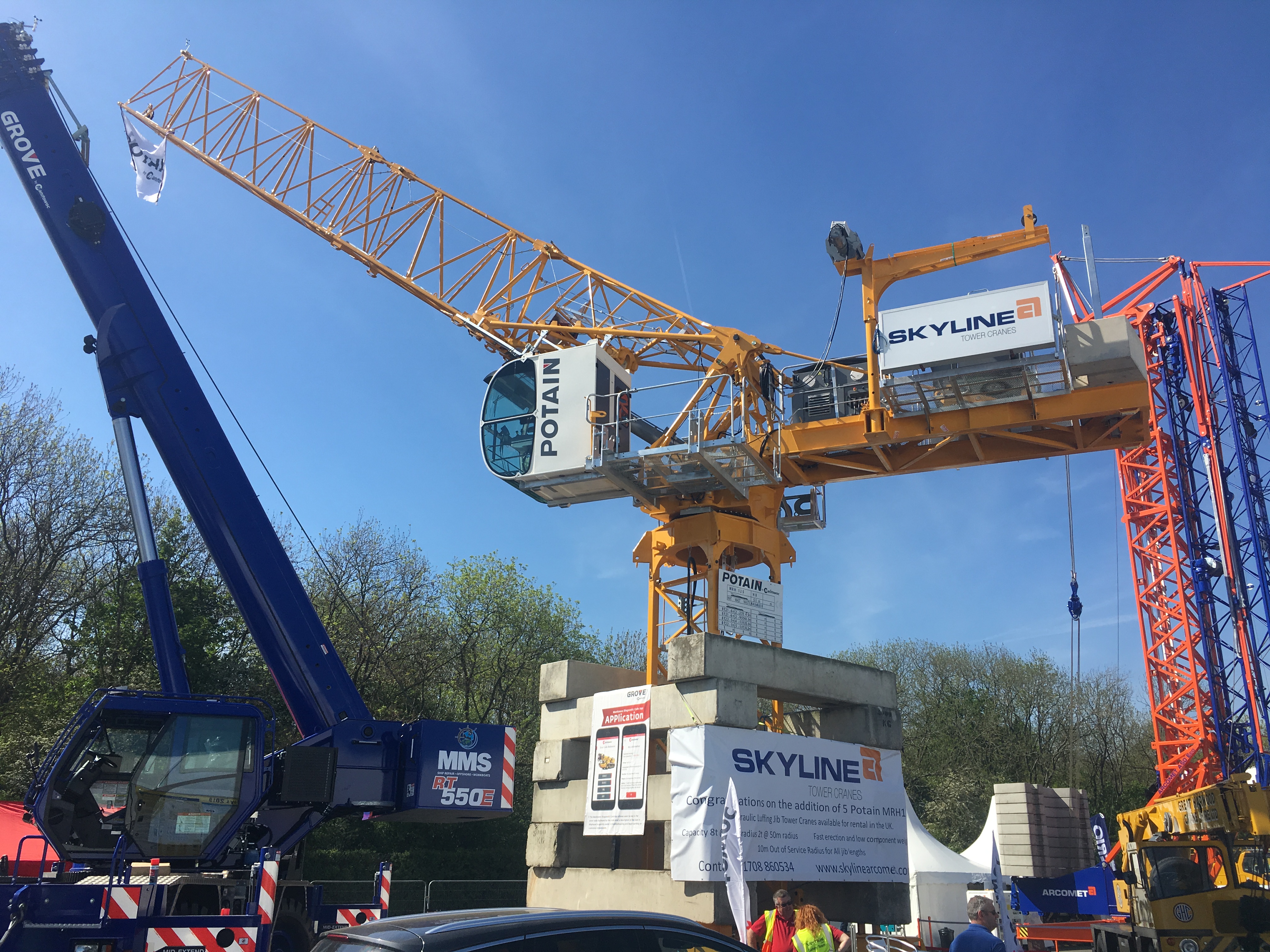 Manitowoc showcases new Potain MRH 125 at Vertikal Days-1