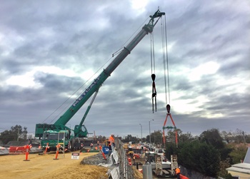 Metcalf Crane Services uses integrated heavy-duty jib for Grove GMK5250L-1