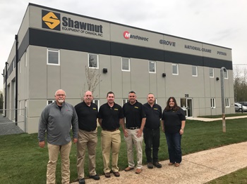 Shawmut Equipment opens new facility in Halifax to help support demand for Manitowoc cranes