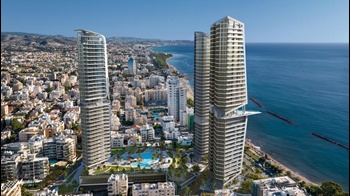 Trio of Potain tower cranes supports Trilogy Limassol Seafront project