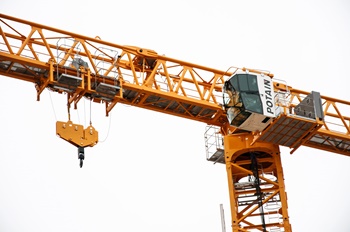 ByggDialog reaches new heights with largest Potain topless tower crane-2 