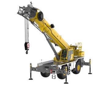 Manitowoc unveils Grove GRT8120 rough-terrain crane and plans to show four additional Grove cranes at CONEXPO 2020