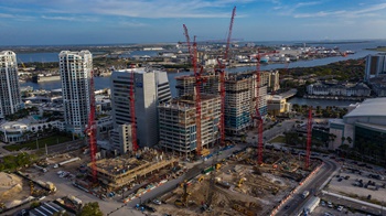 Potain fleet helps construct large-scale housing development in Tampa-1