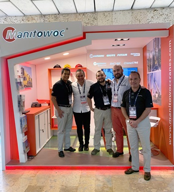 Manitowoc promotes The Manitowoc Way at Colombia’s largest infrastructure event