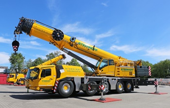 Steenhoff to erect Potain tower cranes with new Grove GMK5250L-1-2